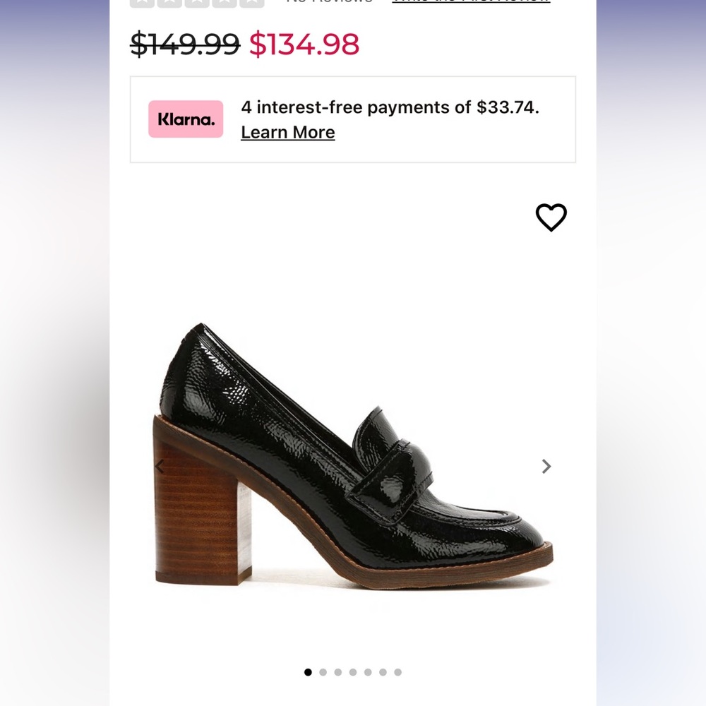 Women's Franco Sarto Raven Block Heel Loafers Gem